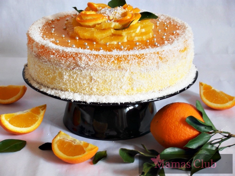 fancy orange cake